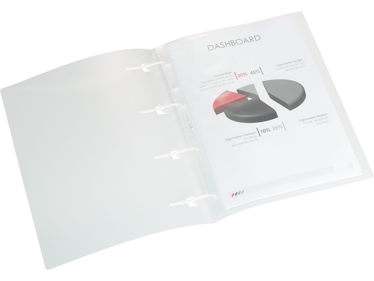 KOLMA Dossier class.New Century A4XL 11.204.00 transparent, jusqu'à 40 flls. (7611967111475)