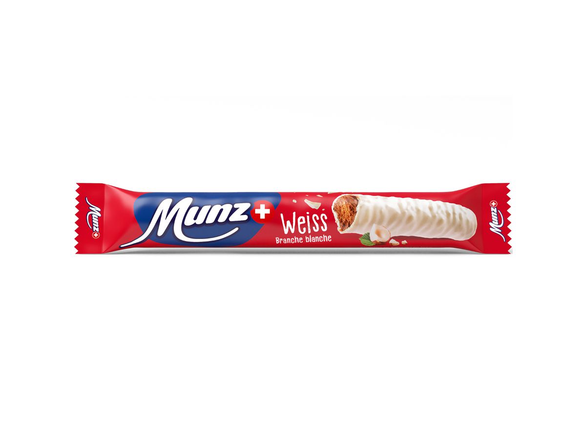 MUNZ Barre de chocolat 00119 blanc 40x46g (7613900001195)