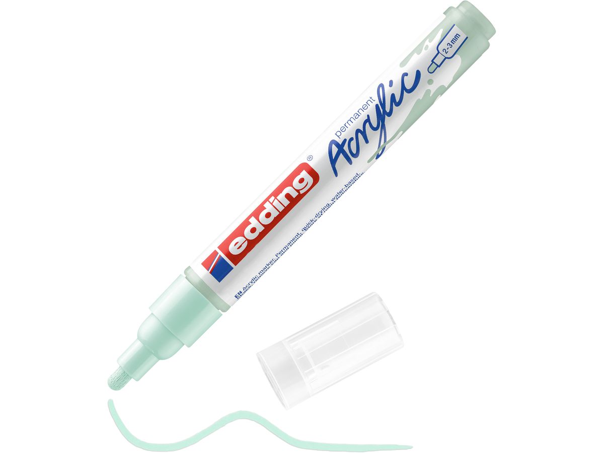 EDDING Acrylmarker 5100 2-3mm 5100-928 mellow mint (4057305026958)