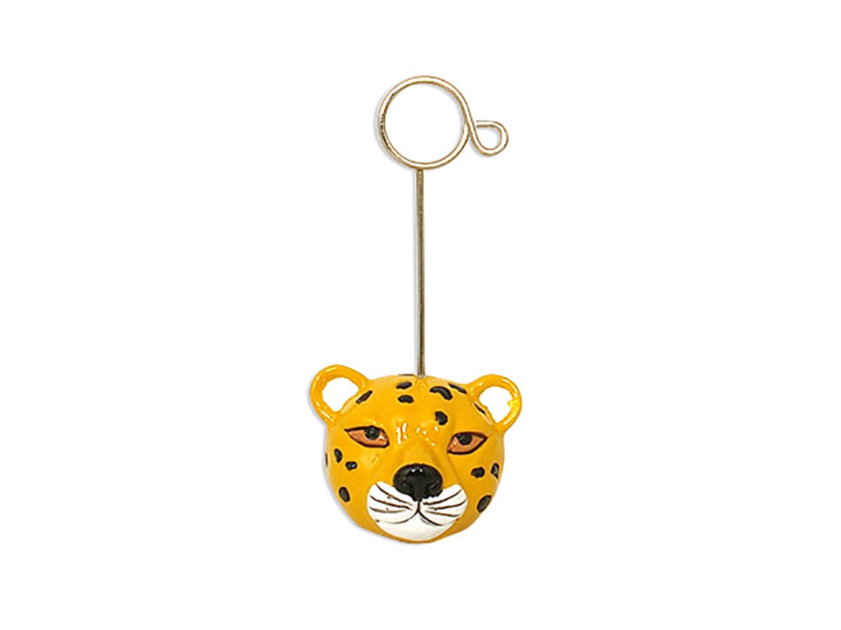 ROOST Zettelhalter Leopard 016787 4x4.5x10cm, (3503420167874)