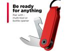 KEYSMART Loop Key Holder KS044-RED Red (0810024058525)