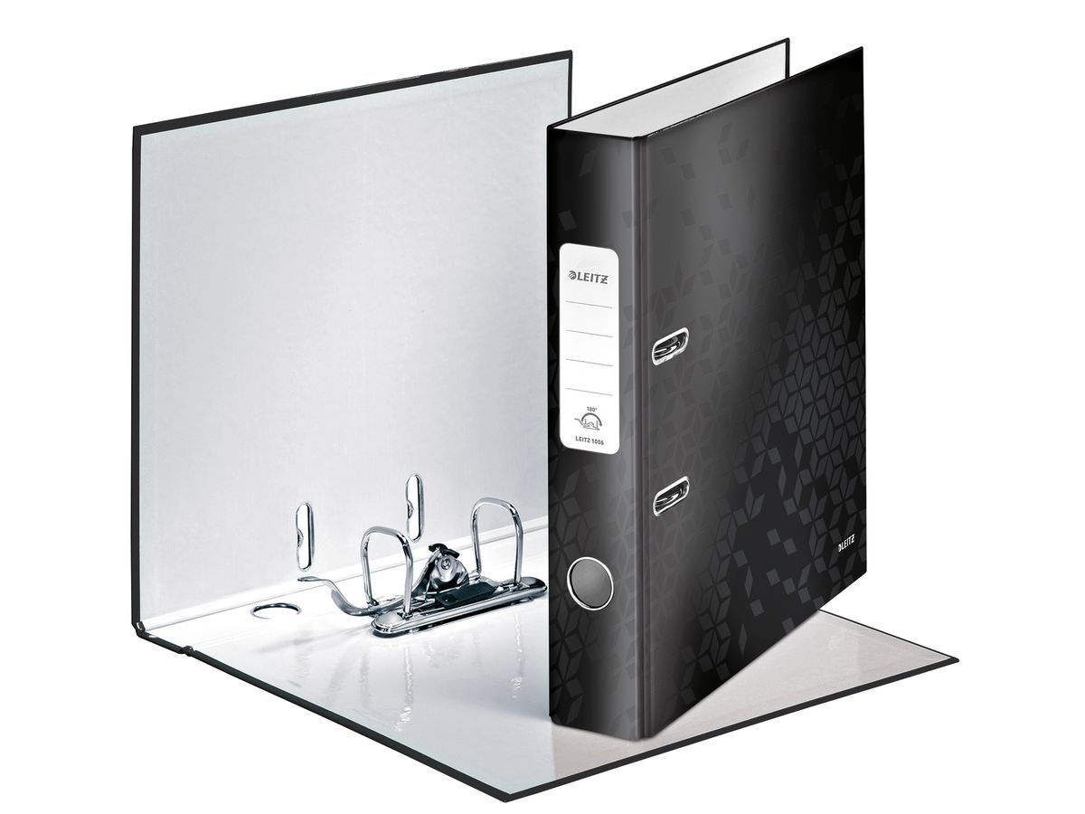LEITZ Ordner WOW 180° 5.2cm 1006-00-95 schwarz A4 (4002432120451)