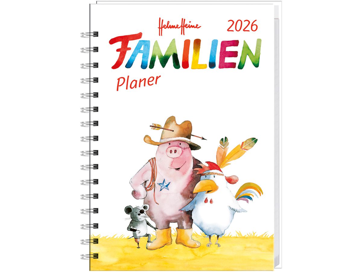 HEYE Agenda H. Heine 2026 22347+26 1S/2P AL 11.5x16.3cm (9783756410941)