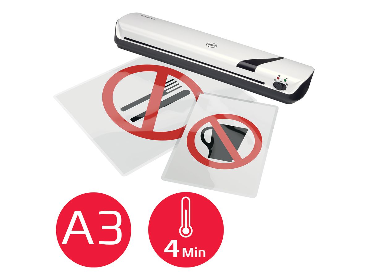 GBC Plastificatrice Inspire+ 4410032 A3 bianco (5028252639026)