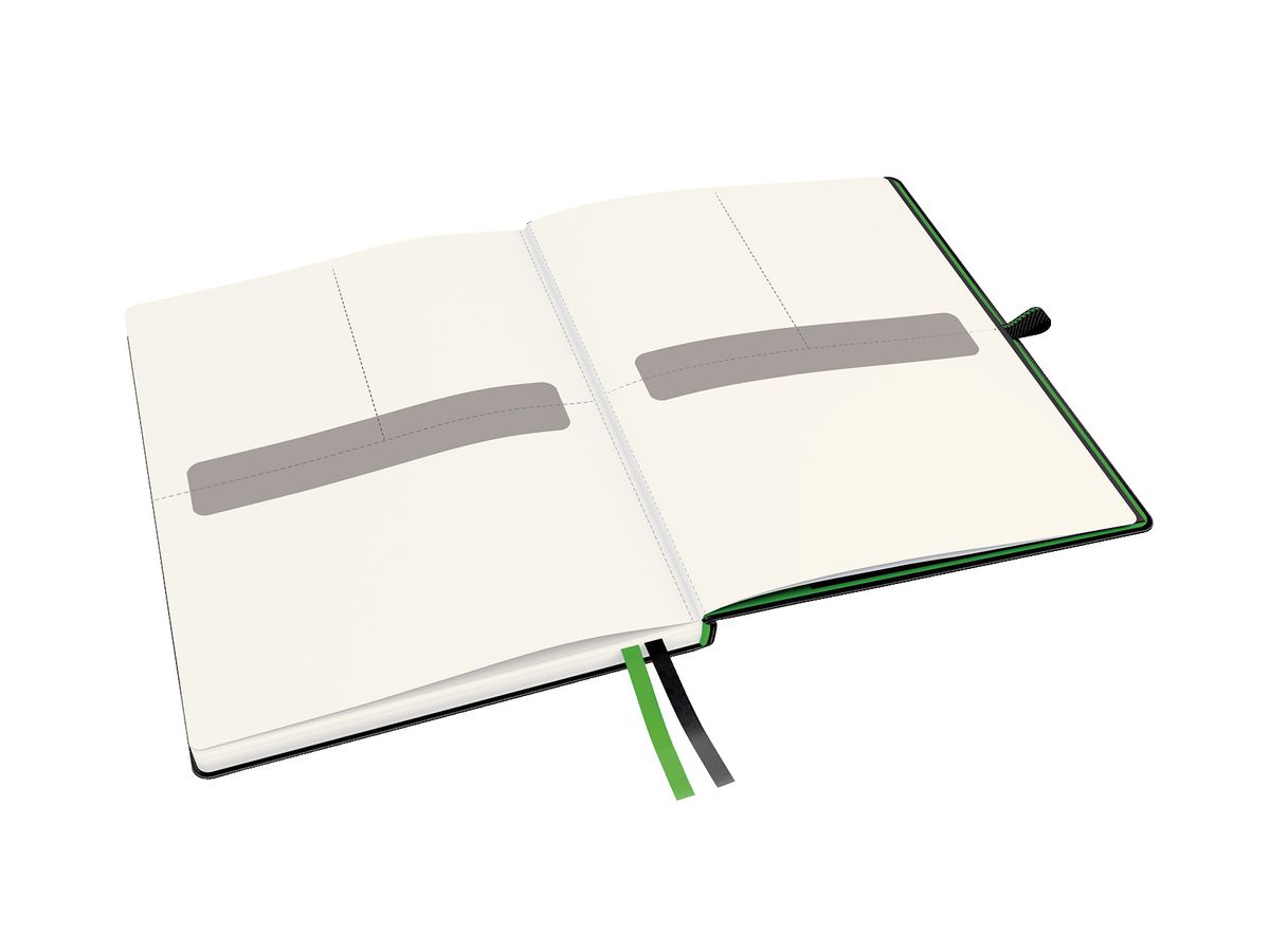 LEITZ Taccuino Complete 187x244mm 44730095 quadrettato nero (4002432101849)