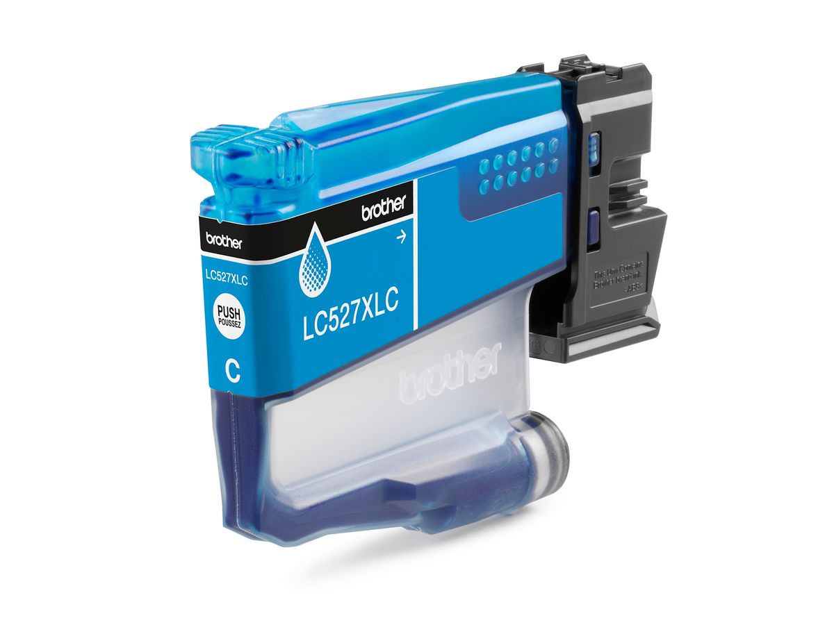 BROTHER Tintenpatrone HY cyan LC-527XLC MFC-J4350DW 2000 Seiten (4977766839648)