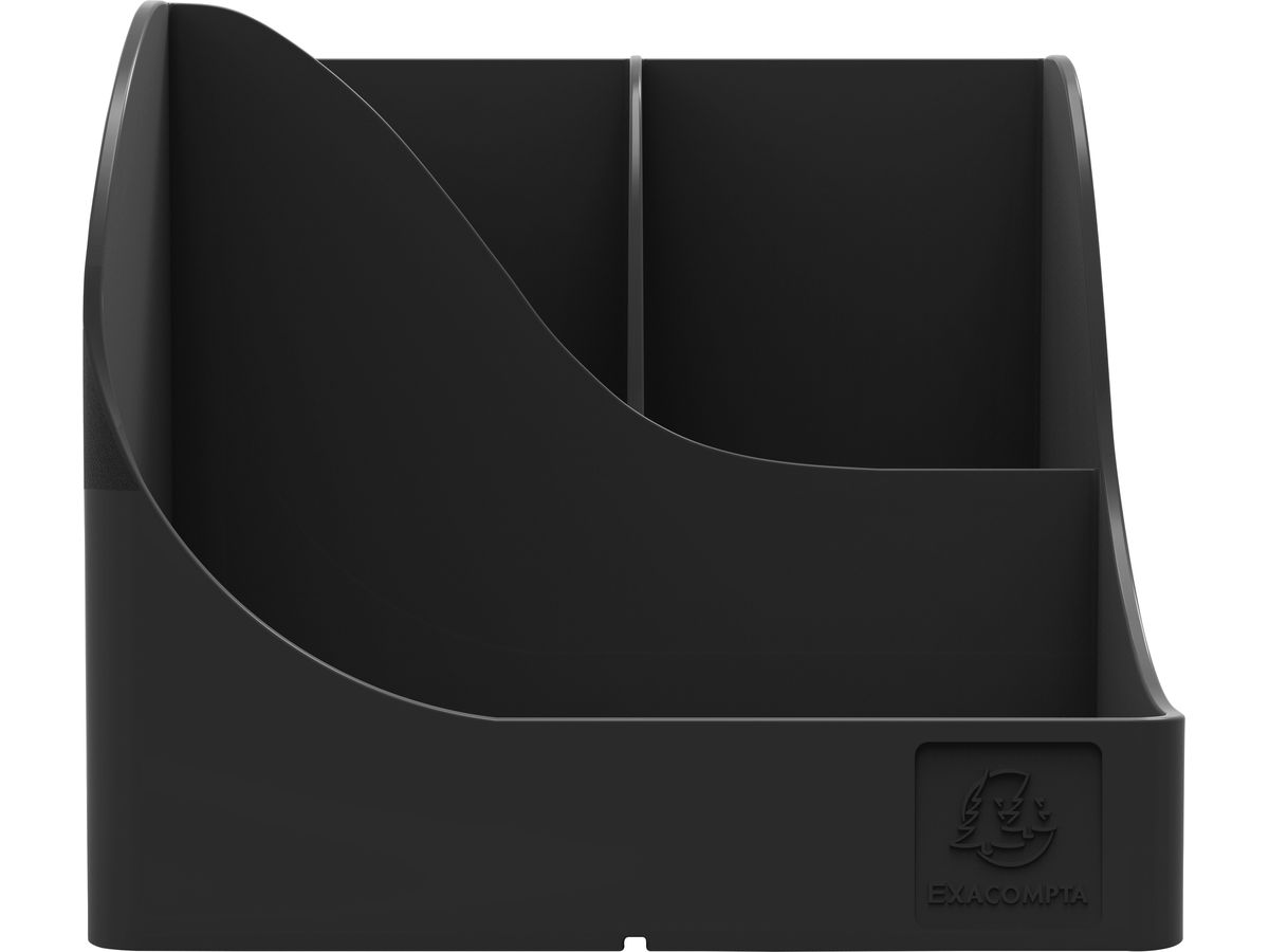 EXACOMPTA Stifteköcher Neo Deco 69514D schwarz 5 Fächer (9002493695146)