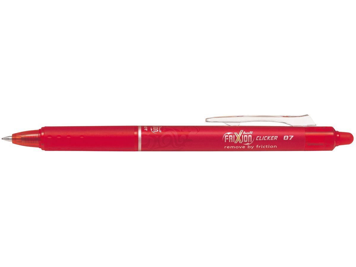 PILOT Frixion Clicker 0.7mm BLRT-FR7-R rot, nachfüllbar, radierbar (4902505417504)