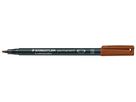 STAEDTLER Lumocolor permanent B 314-7 marrone (4007817331804)