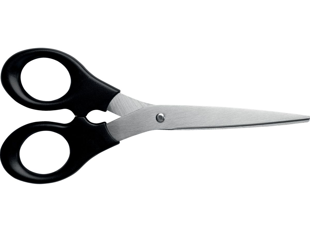 LEITZ Ciseaux acier inox 16.5cm 5423-00-95 noir (4002432138241)