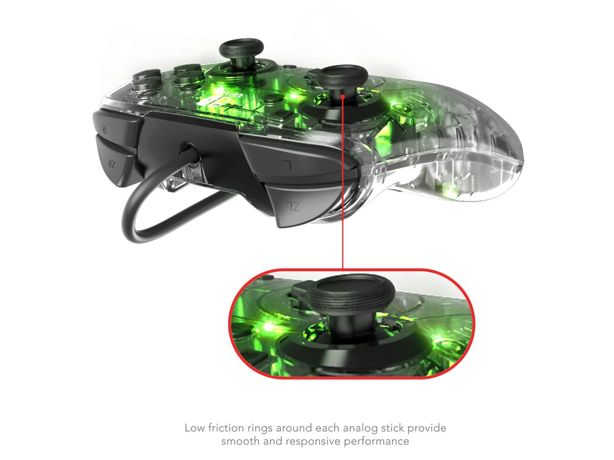 PDP Afterglow Wired Deluxe+ Ctrl 500-132-EU for Nintendo Switch (0708056066055)