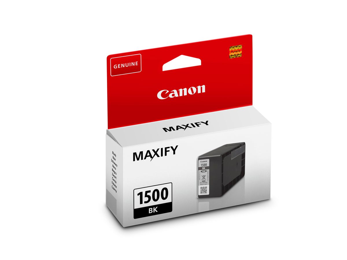 CANON Cart. d'inchiostro nero PGI-1500BK MAXIFY MB2050/MB2350 400 p. (4549292004236)