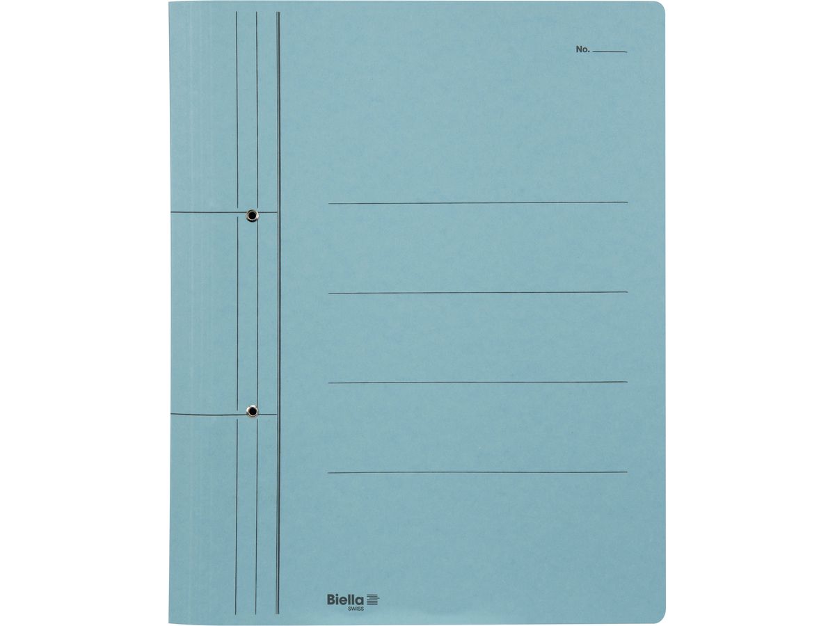 BIELLA Schnellhefter Spiral A4 16742005U blau (7611365337965)