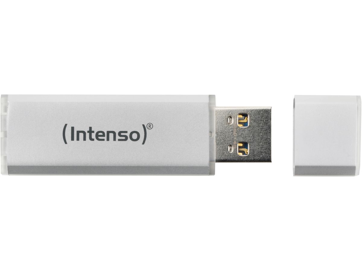 INTENSO USB-Stick Alu Line 128GB 3521496 USB 2.0 silver (4034303030033)