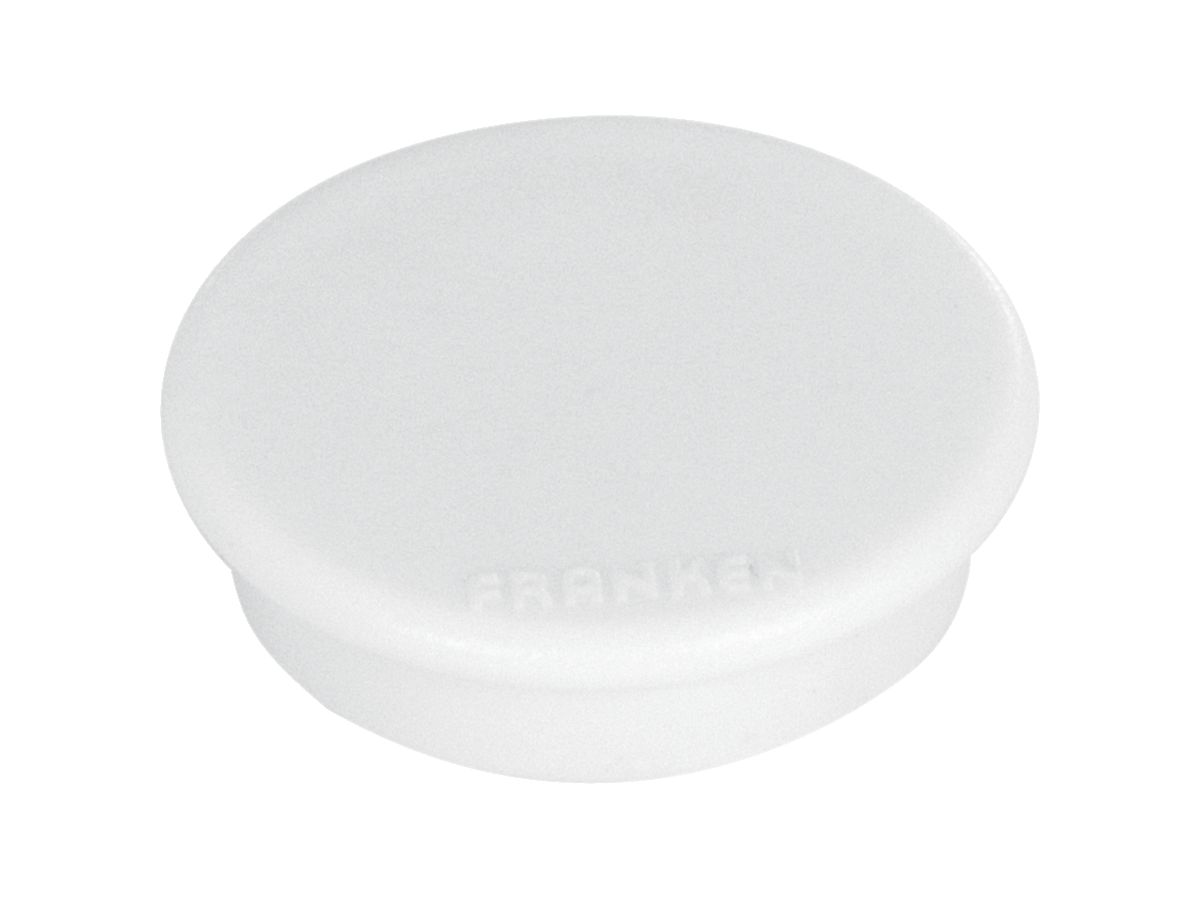 FRANKEN Magnete 32mm HM30 09 weiss 10 Stück (4016946052177)