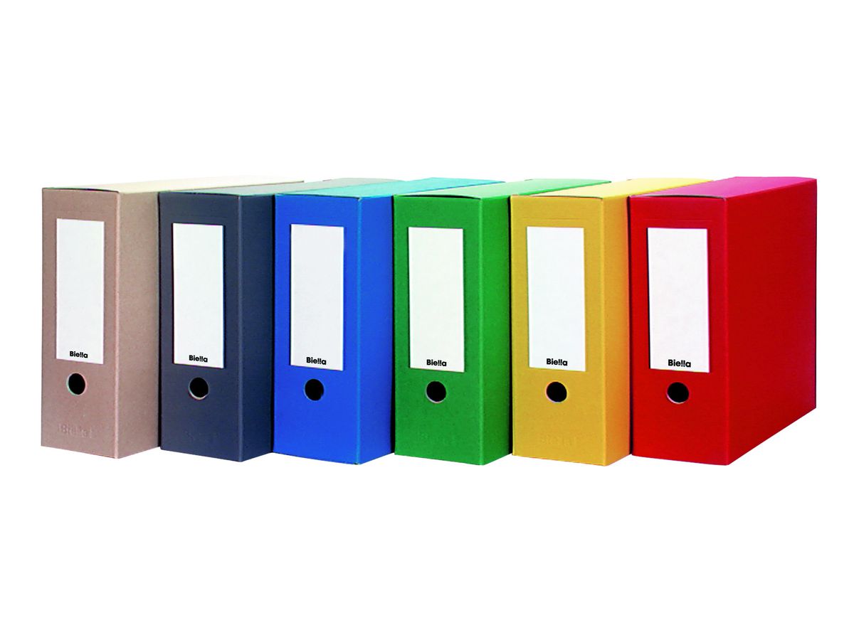 BIELLA Archivschachtel A4 26341000U beige 27.8x10x32.3cm 10 Stk. (7611365276394)