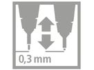 STABILO Feinschreiber sensor 0,3mm(F) 189/56 pink (4006381491860)