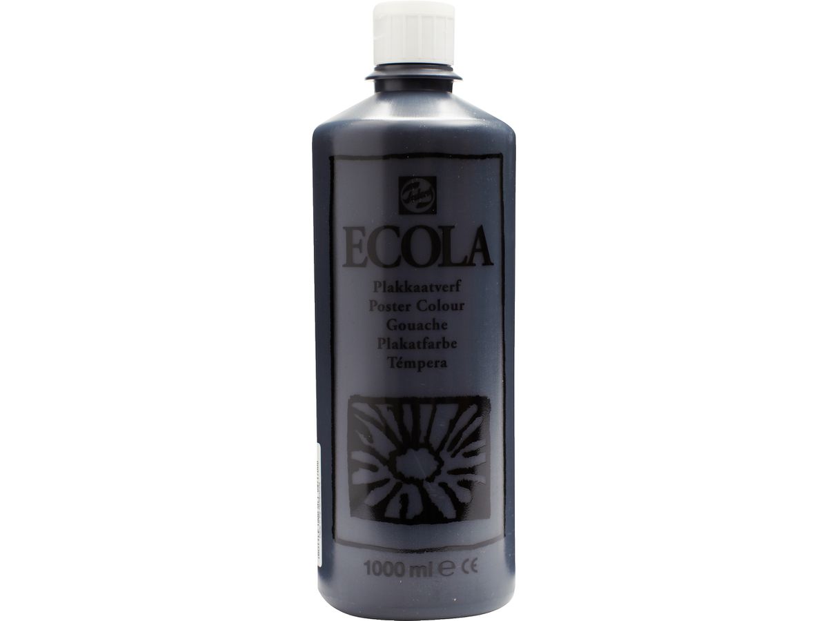 TALENS Plakatfarbe 1000ml 09717000 schwarz (8712079011765)