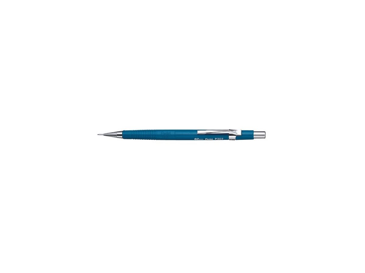 PENTEL Druckbleistift Sharp 0.7mm P207-C blau mit Radiergummi (3474372207003)