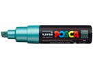 POSCA Marker 8mm PC8KMET.GREE MET grün, Keilspitze (4902778113653)