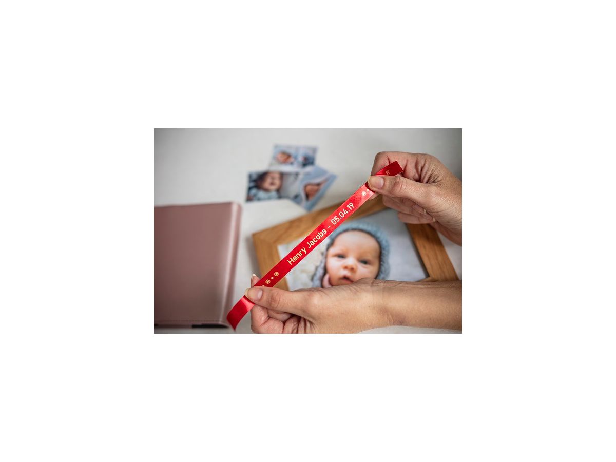 PTOUCH Textilbandkassette gold/rot TZe-RW34 PT-DV600VP 12 mm (4977766770378)