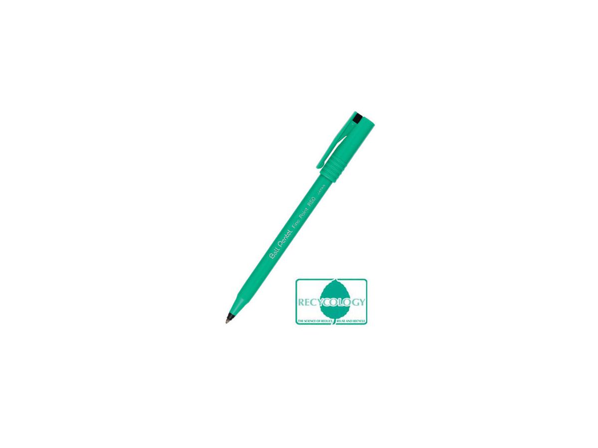 PENTEL Rollerball R50 0.8mm R50-A schwarz (3474370150011)