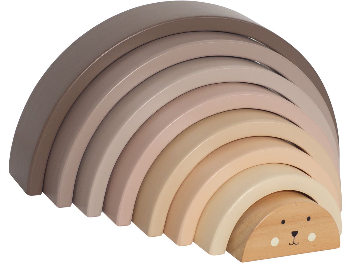 JABADABADO Stacking rainbow W7223 Nature Line (7332599072230)