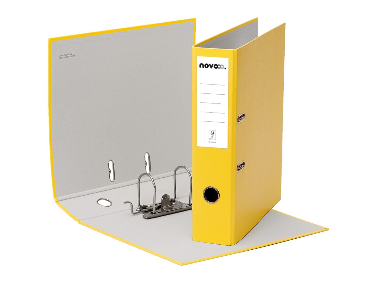NOVOOO Pro Classeur 7cm 10349720NO1U jaune A4 10 pièces (9010729081144)