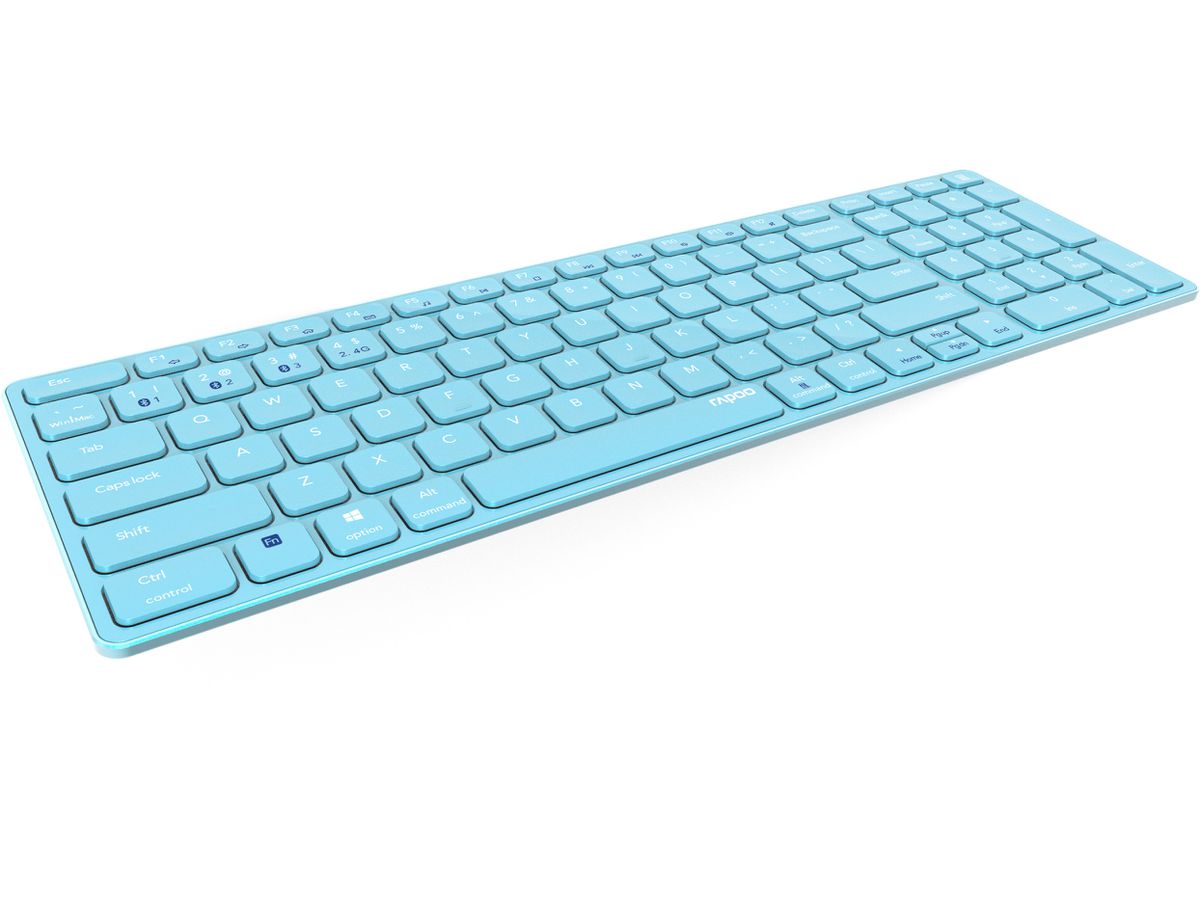 RAPOO E9700M ultraslim keyboard 12135 wireless, Blue (6940056121356)