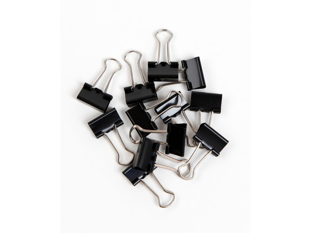 I AM CREATIVE Clips klein schwarz 4080.6 12 Stück (7611983150687)