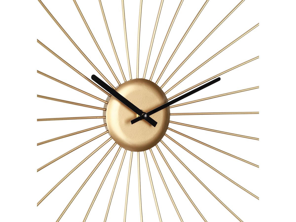 EGLO Wanduhr Matsumoto 50x50cm 425514 gold/schwarz (9008606267507)