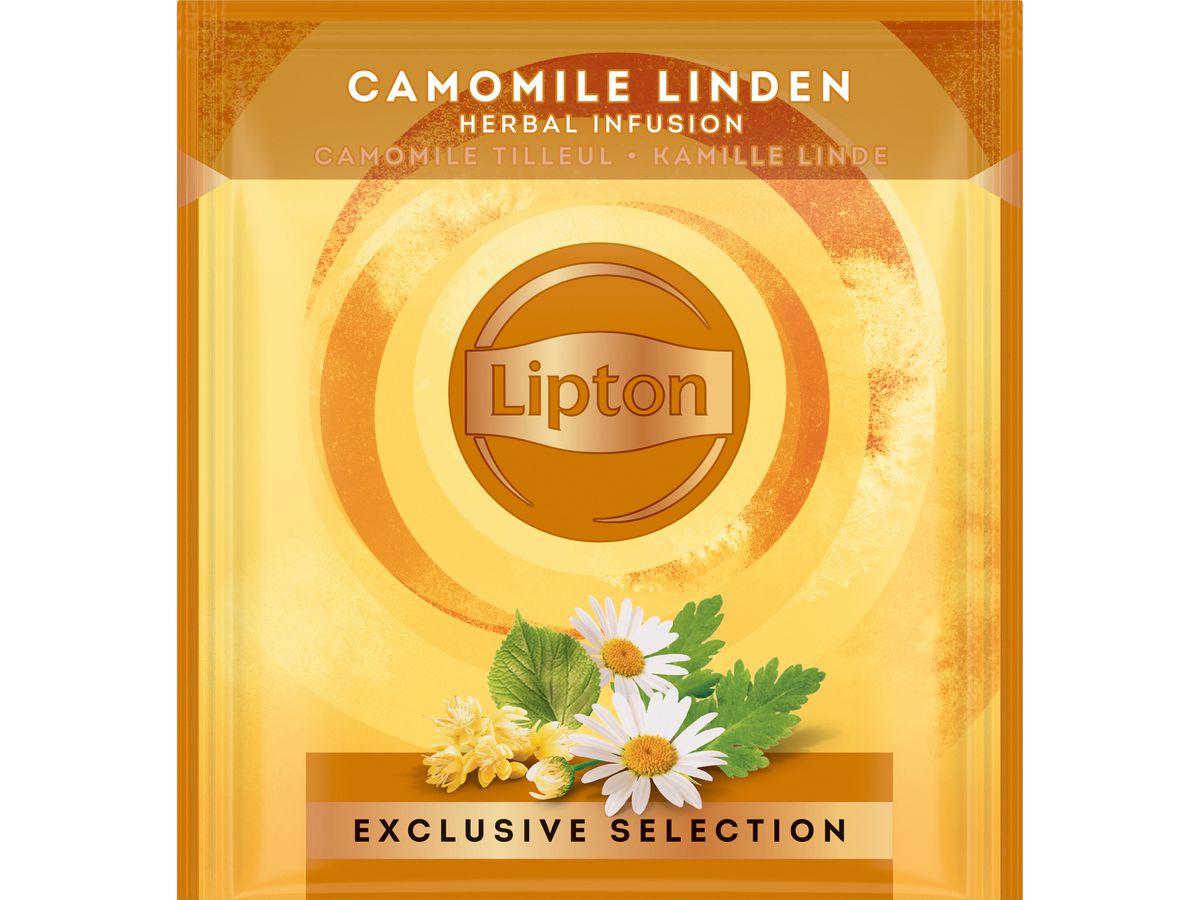 LIPTON Tè alla camomilla e al lime 4071222 25 Piramide (8720608019977)
