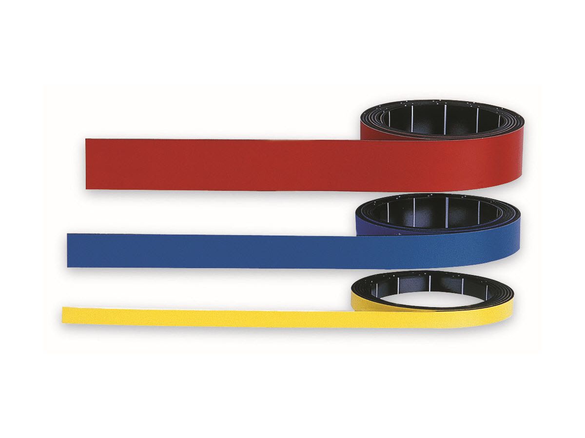 MAGNETOPLAN Ruban Magnetoflex 1261502 jaune 15mmx1m (4013695007960)