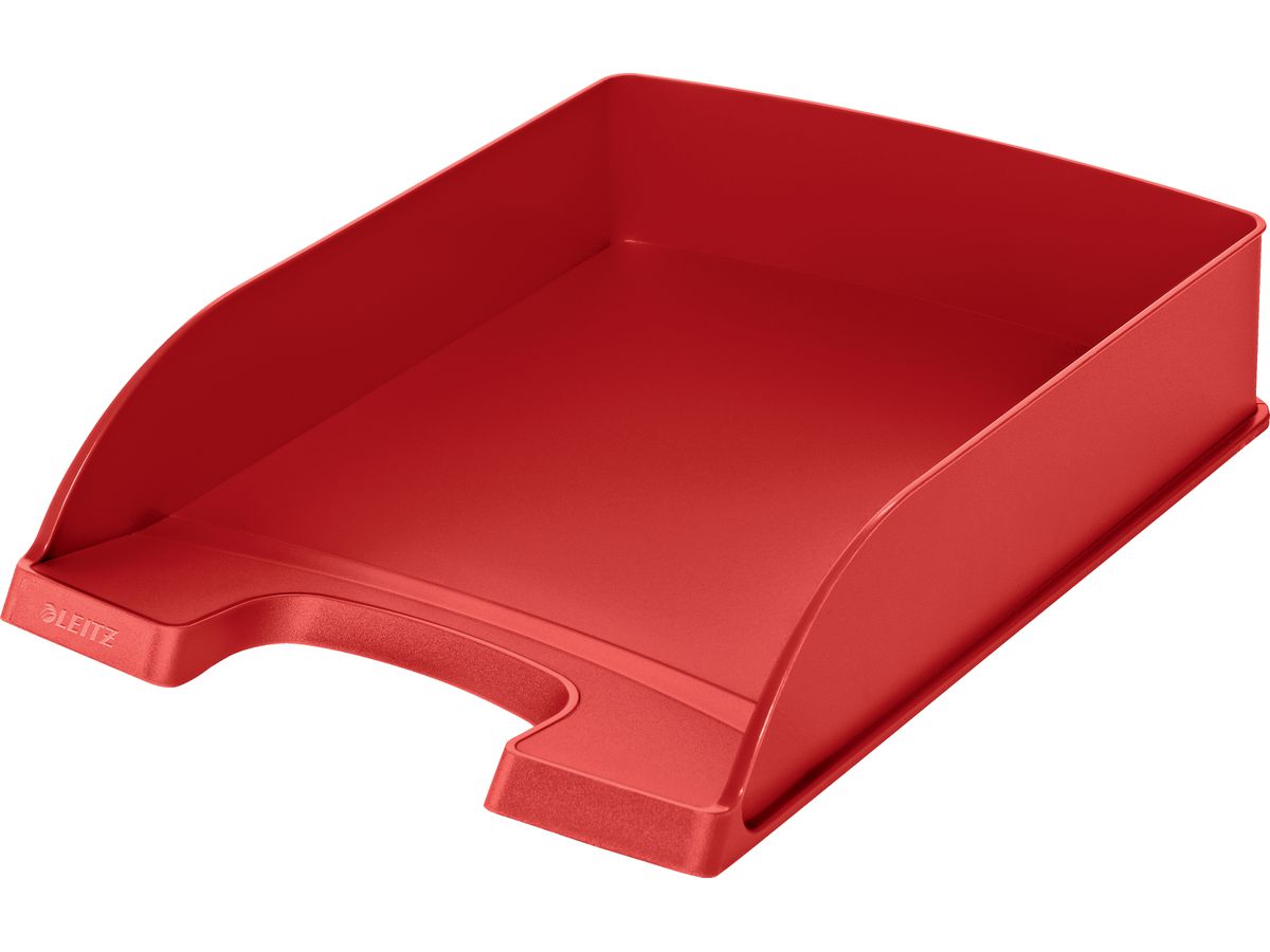 LEITZ Corbeille à courrier Plus A4 52270025 rouge (4002432311040)