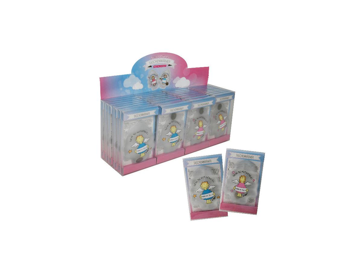 ROOST Taschenwärmer 512512.3 Schutzengel, ass. 11x9cm (4054307069143)