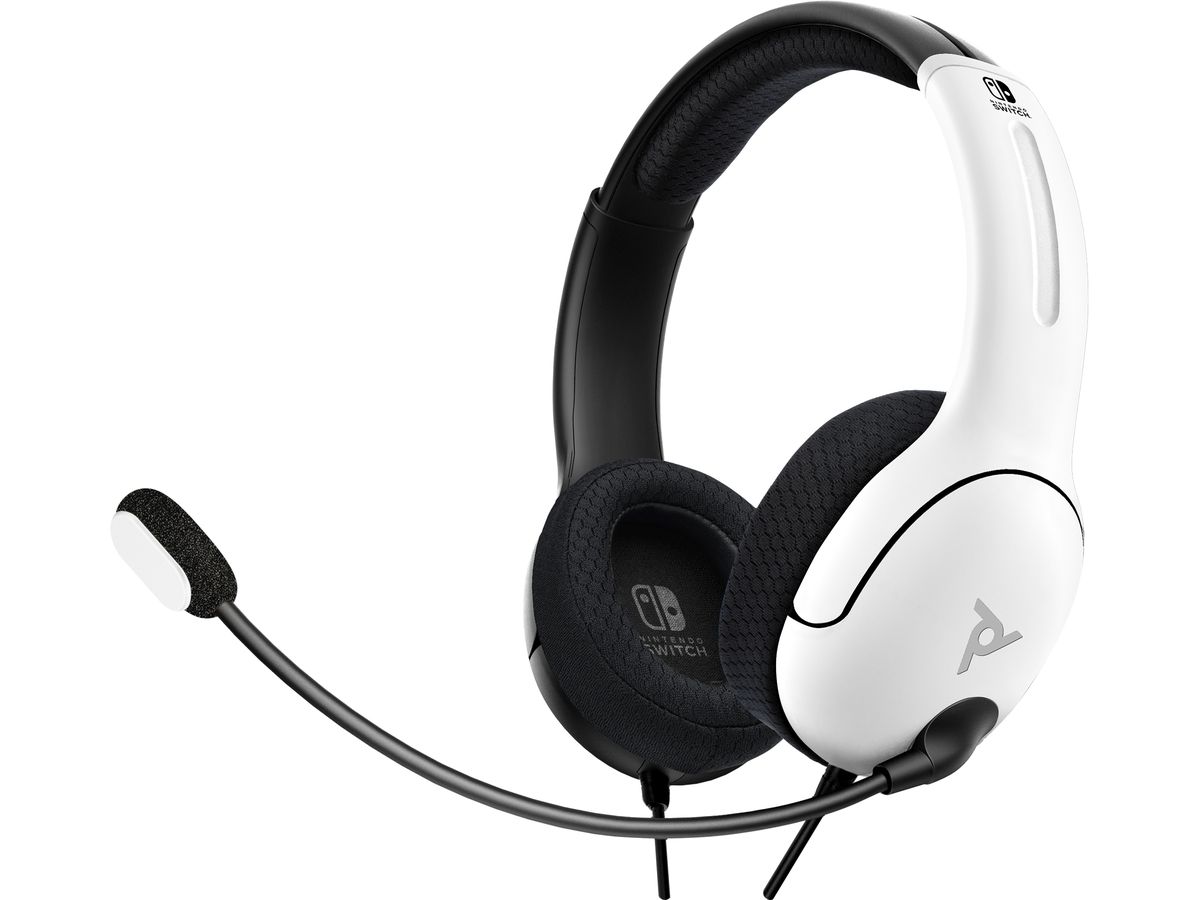PDP LVL40 Wired Headset 500-162-BW-EU Black/White for NSW (0708056068721)
