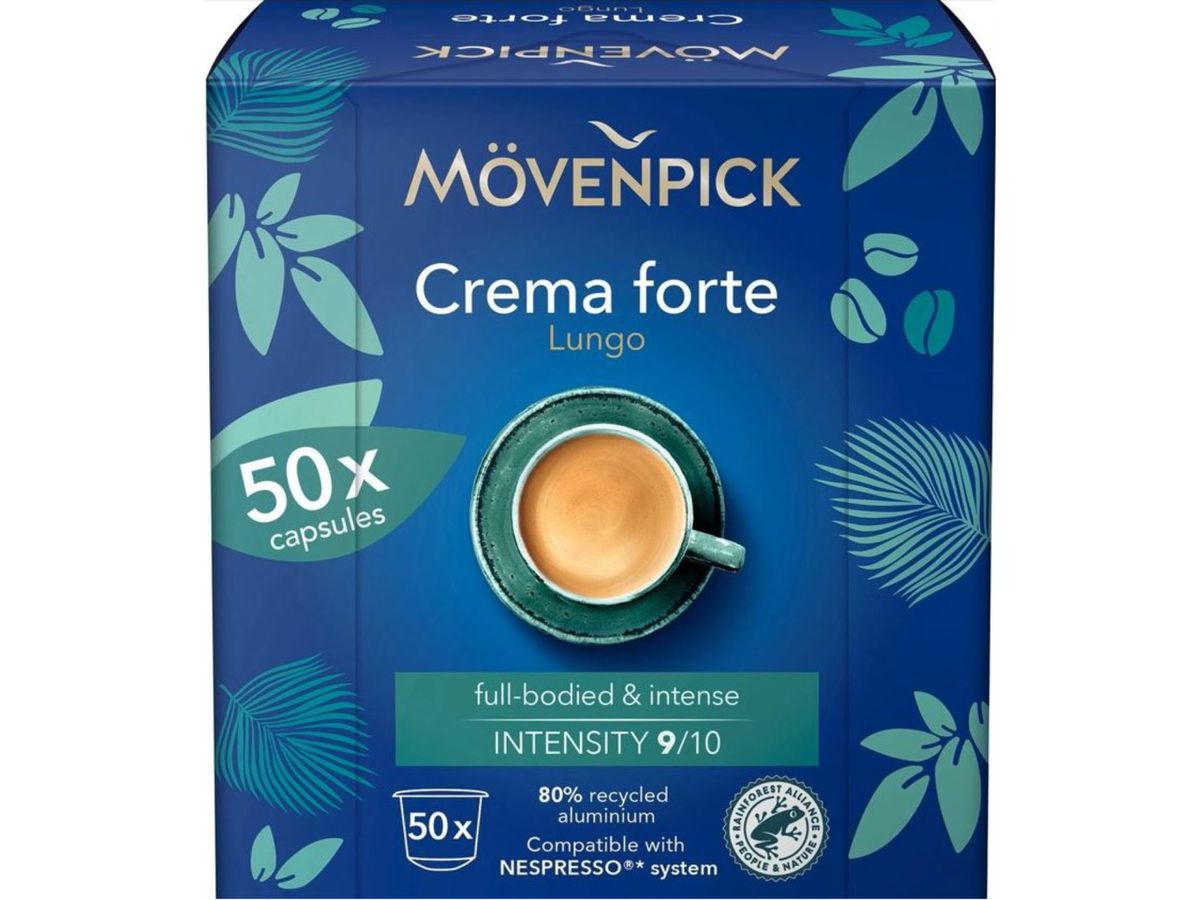 MÖVENPICK Kaffeekapseln 10.02109 Crema Forte 50 Stk. (7640126173726)