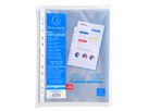 EXACOMPTA Zeigetaschen PP 60my A4 5250E transparent genarbt 50 Stück (3130630052500)
