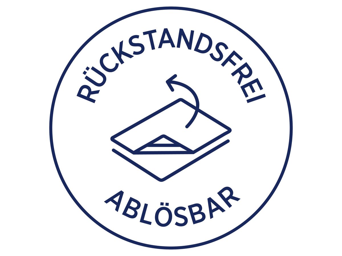 AVERY ZWECKFORM Namensetiketten L4787-20 weiss/blau 80x50mm 200 Stück (4004182074855)