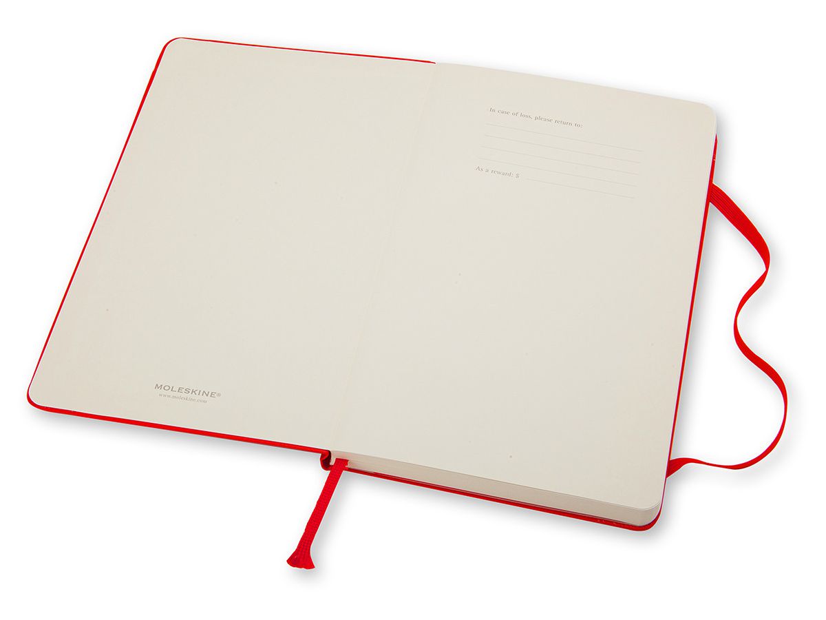 MOLESKINE Taccuino Classic A6 000-0 rigato rosso (9788862930000)