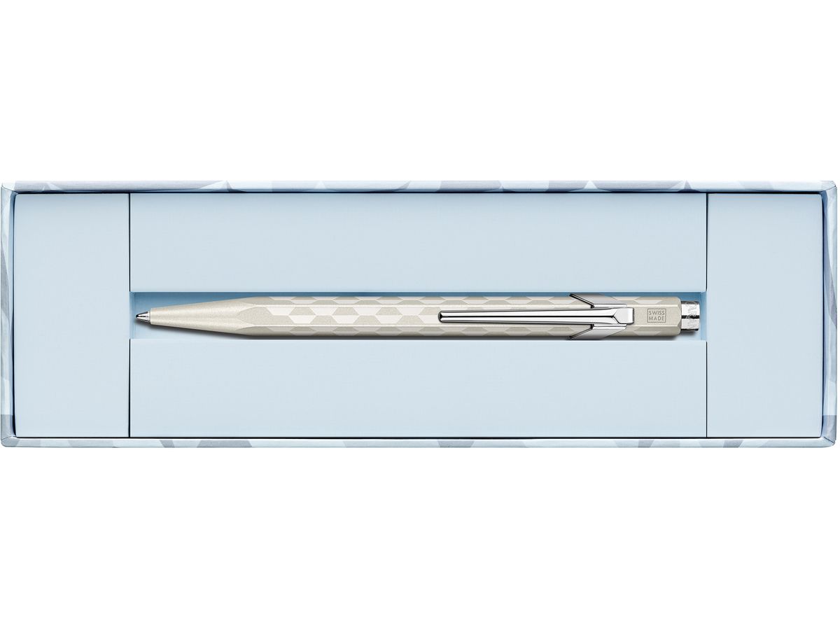 CARAN D'ACHE Kugelschreiber 849 NM0849.125 Alpine Frost, weiss (7630002360821)