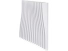 SUONO Pannelli a parete 120x120x16cm 3333.U12.0400 BLADES, bianco (7640439765441)