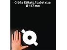 AVERY ZWECKFORM CD-Etiketten 117mm L6015-25 Universal, weiss 25Bl./2Stk. (4004182060155)