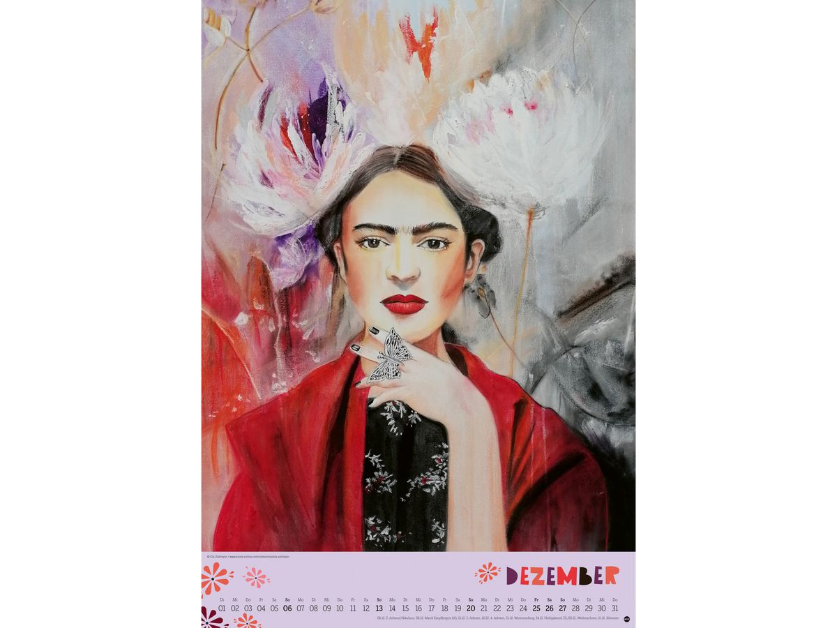 HEYE Calendrier 2026 23129+26 Frida 37x53.5cm (9783756411702)
