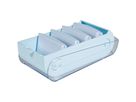 EXACOMPTA Karteikartenbox Bunny A8 5336223D pastellblau 10x6.2x19.5cm (9002493047853)