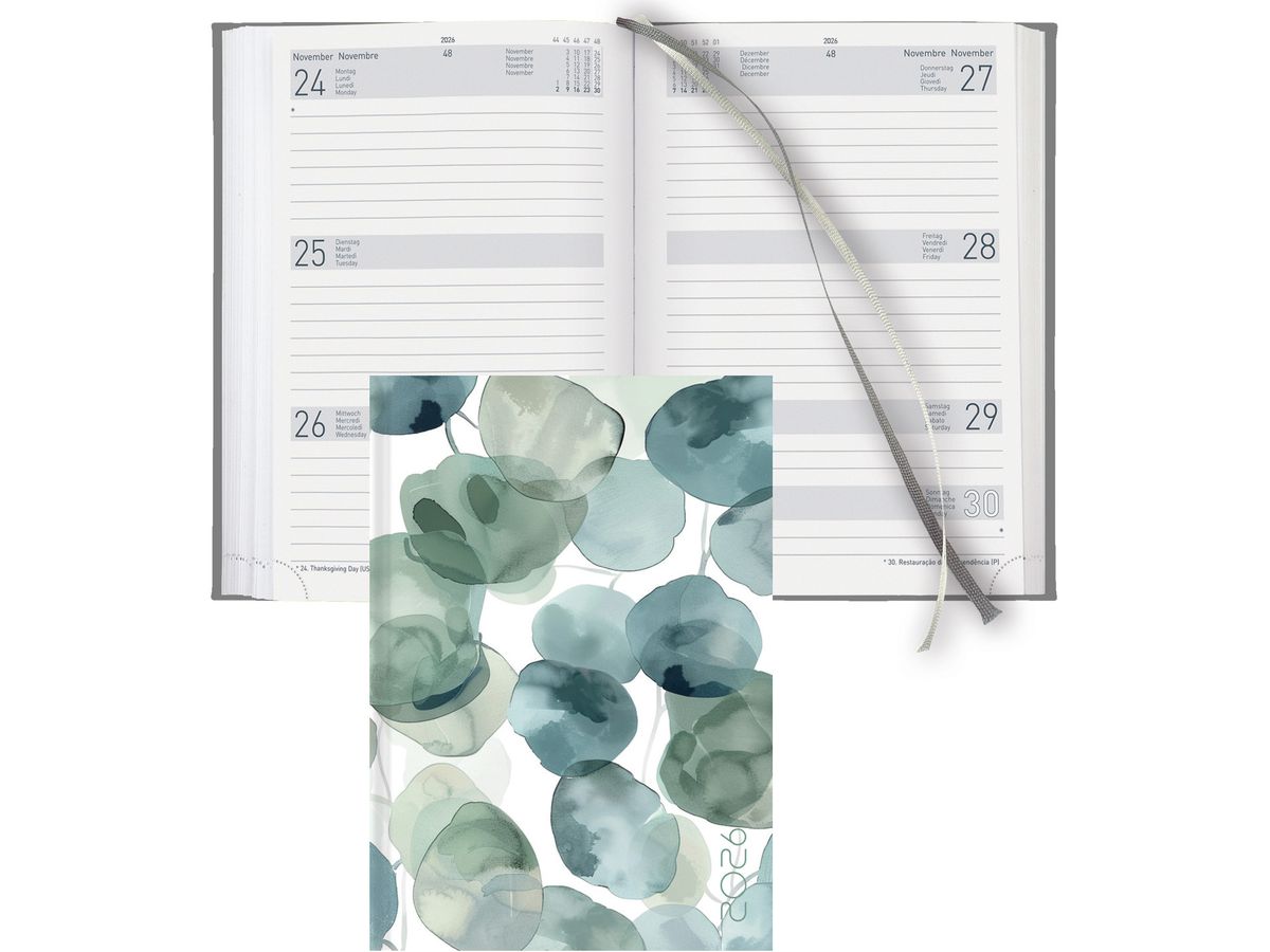 BIELLA GA Dispo Term 2026 808543730026U 1W/2S Eucalyptus 14.5x20.5cm (7611365524150)