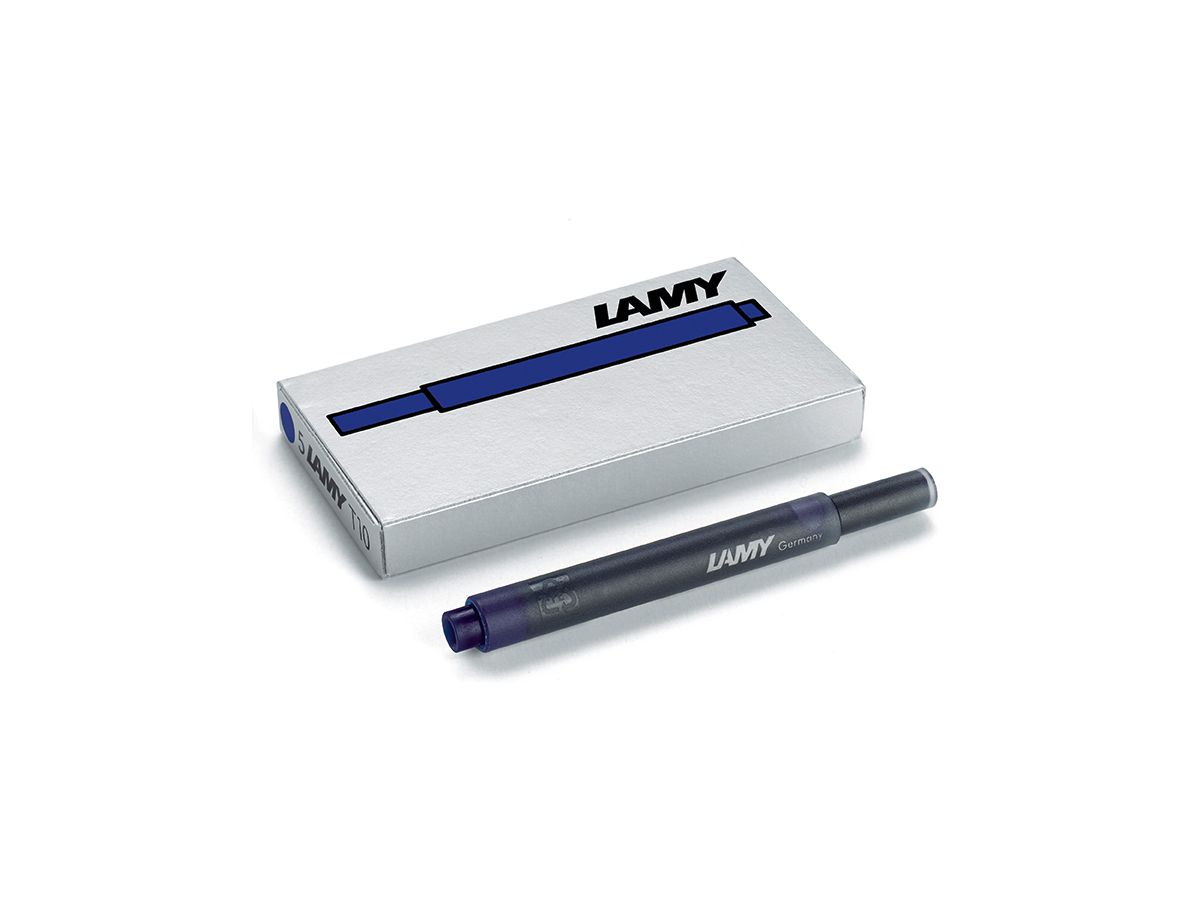LAMY Tintenpatrone T 10 1210655 blau-schwarz 5 Stück (4014519106555)