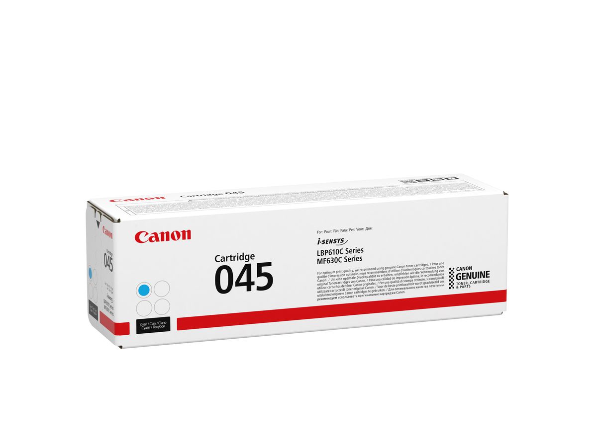 CANON Toner-Modul 045 cyan 1241C002 LBP613Cdw/611Cn 1300 Seiten (4549292073638)