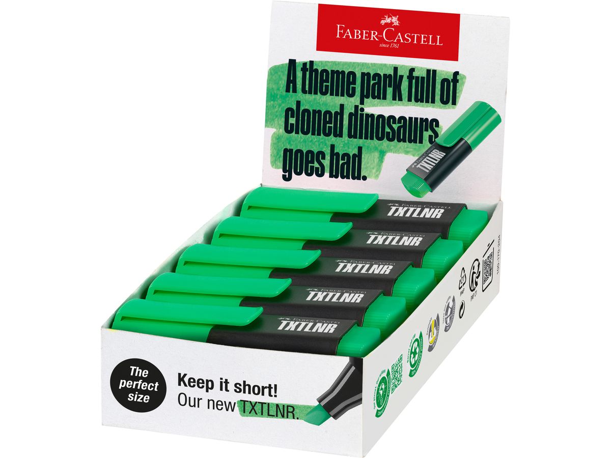 FABER-CASTELL Textmarker TXTLNR SF 154263 grün (4005401542636)