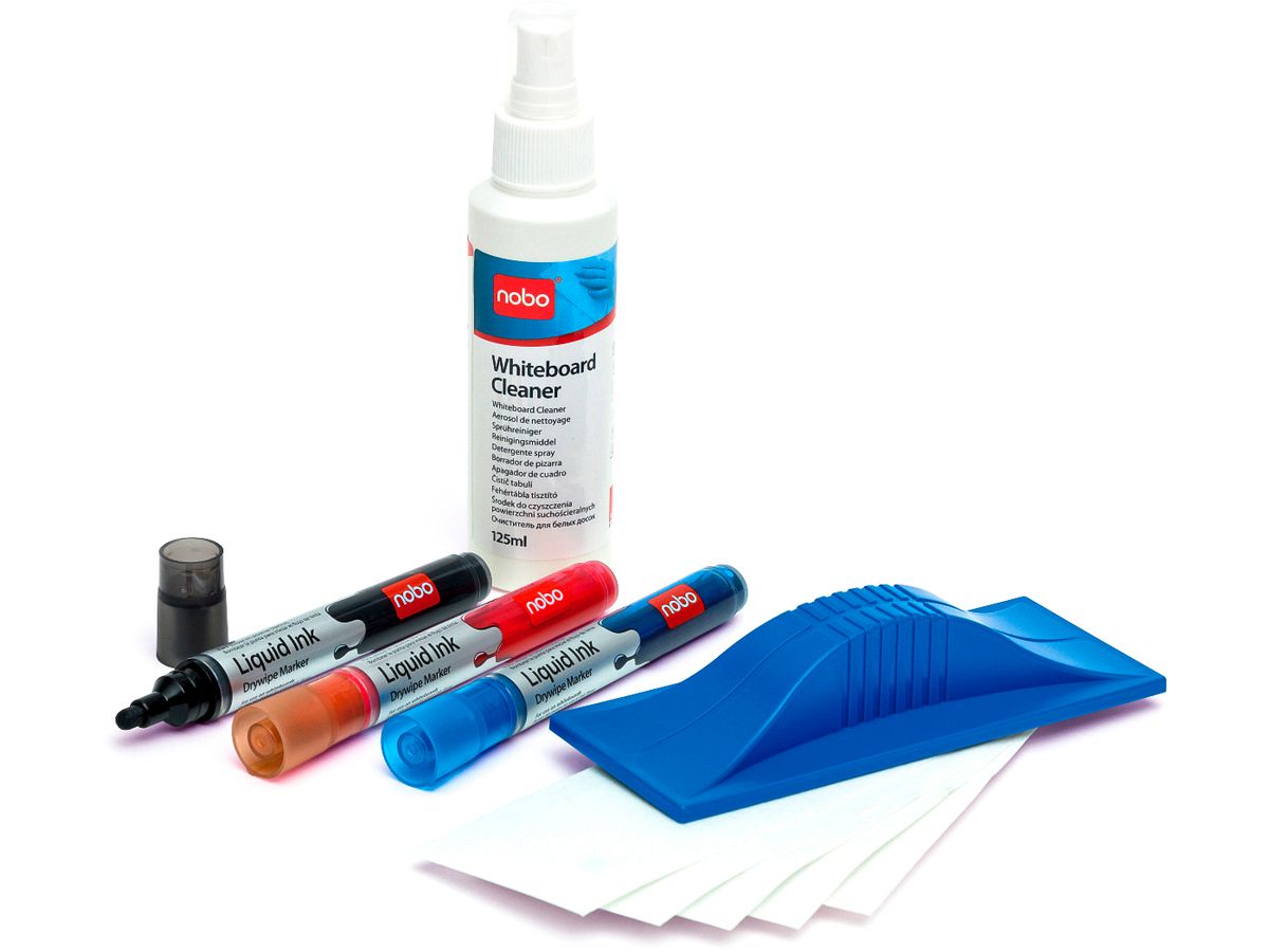 NOBO Starter Kit Whiteboard 34438861 5-teilig (5016812388613)